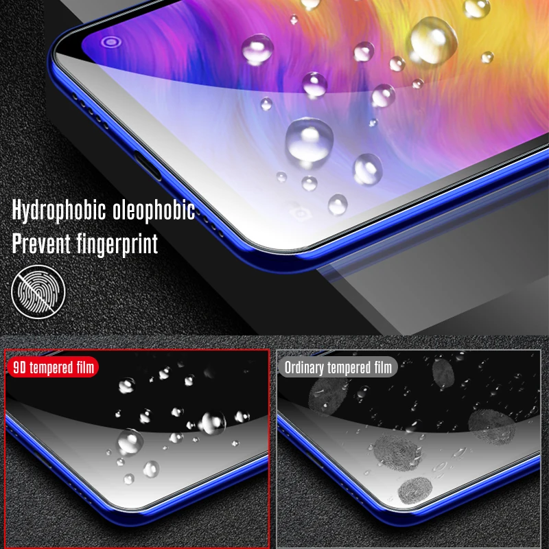 Защитное стекло 9D на весь экран для Xiaomi Redmi 7 Pro Note 7A K20 Mi 9T pro передняя крышка