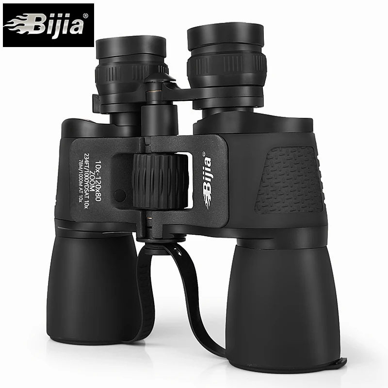 Бинокль BIJIA 10-120X80 профессиональный водонепроницаемый телескоп с дальним зумом HD