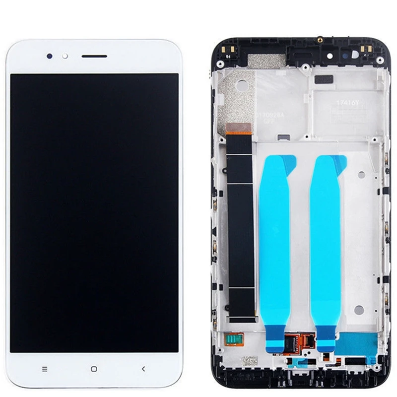 For Xiaomi 5X LCD Display MI Touch Screen Digitizer Assembly Replacement XIAOMI Mi A1 With Frame Combo | Мобильные телефоны и