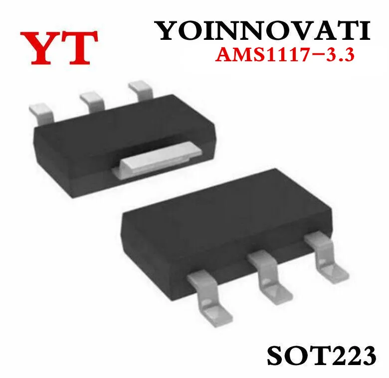 500 шт./лот AMS1117 3.3 3.3V LM1117 1117 лучшее качество|Интегральные схемы| |
