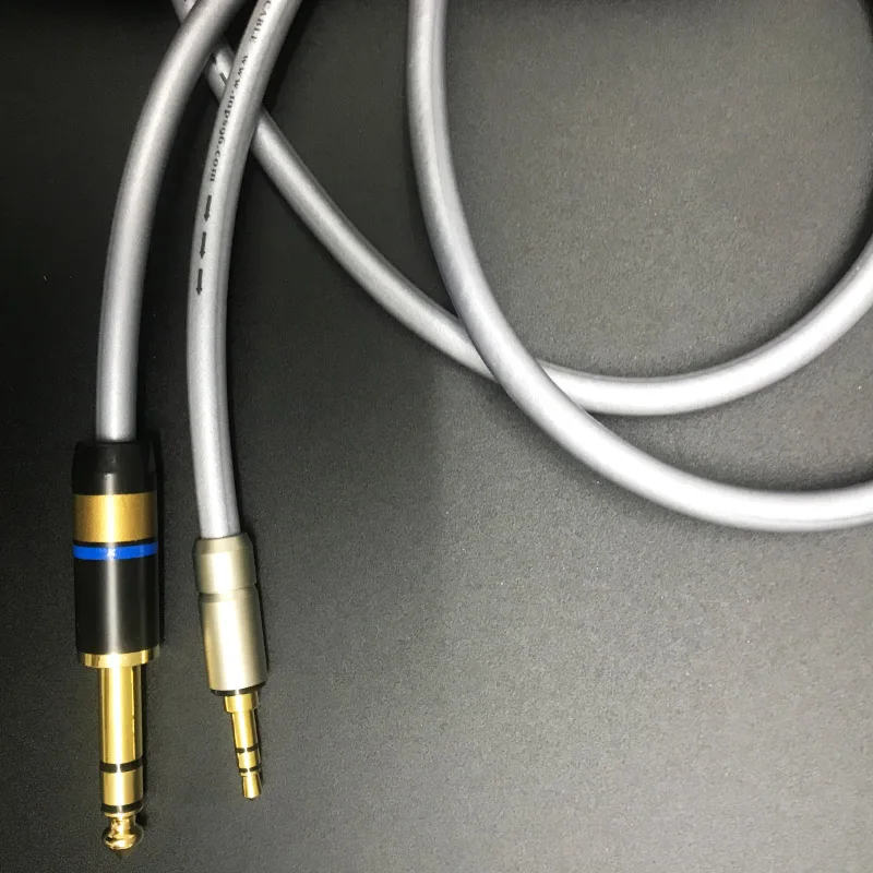MPS X 22 6 35 3 5 HiFi 99.9997% OFC + посеребренный 24K позолоченный штекер мм папа для