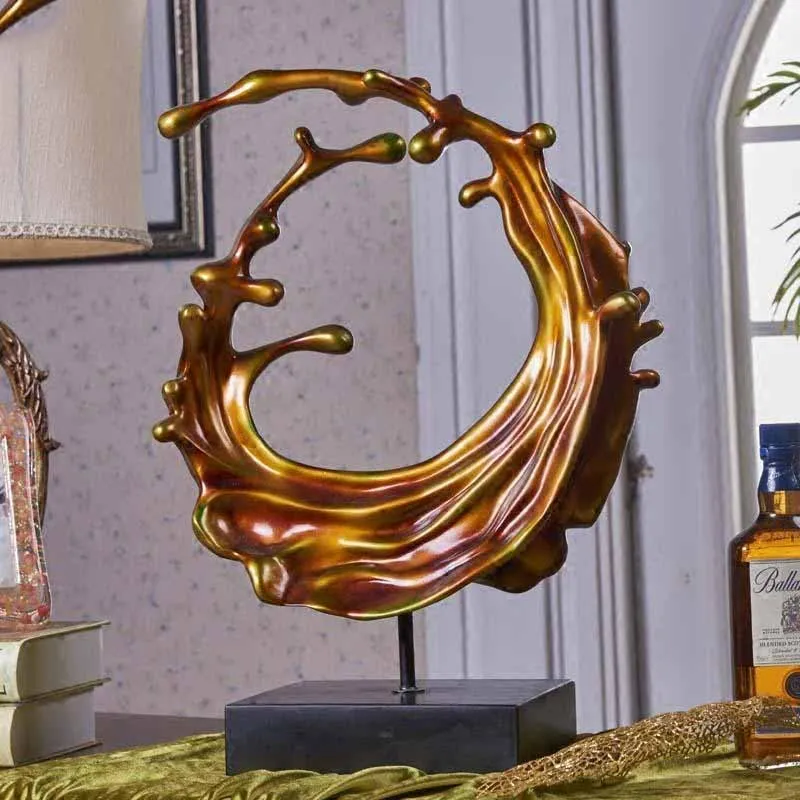 Абстрактные Фигурки из смолы европейские украшения для винного шкафа гостиной