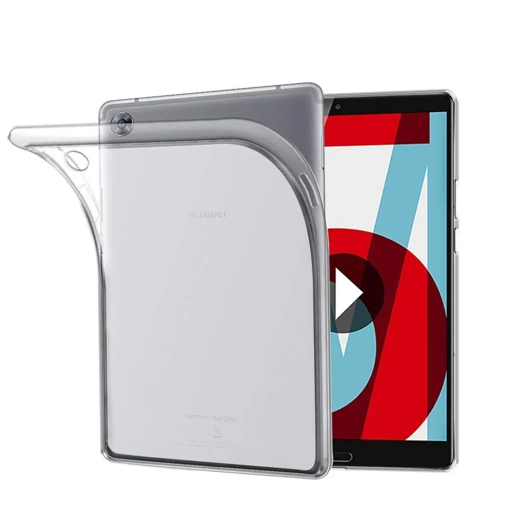 Чехол для Huawei MediaPad M5 8 4 дюйма чехол SHT AL09 W09 планшета 360 дюймов мягкий прозрачный