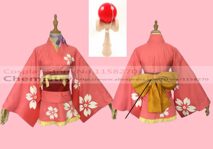 Кимоно для косплея кабанери Железной Крепости мумэй с костюмом кендамы |