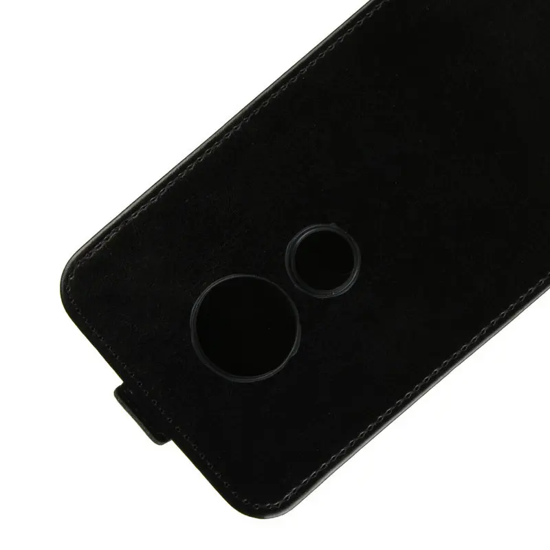 Vertical Flip Leather Case for Motorola Moto G6 Play Cover Up Down Leather Cover for Motorola Moto E5 Play Protective Phone Bag