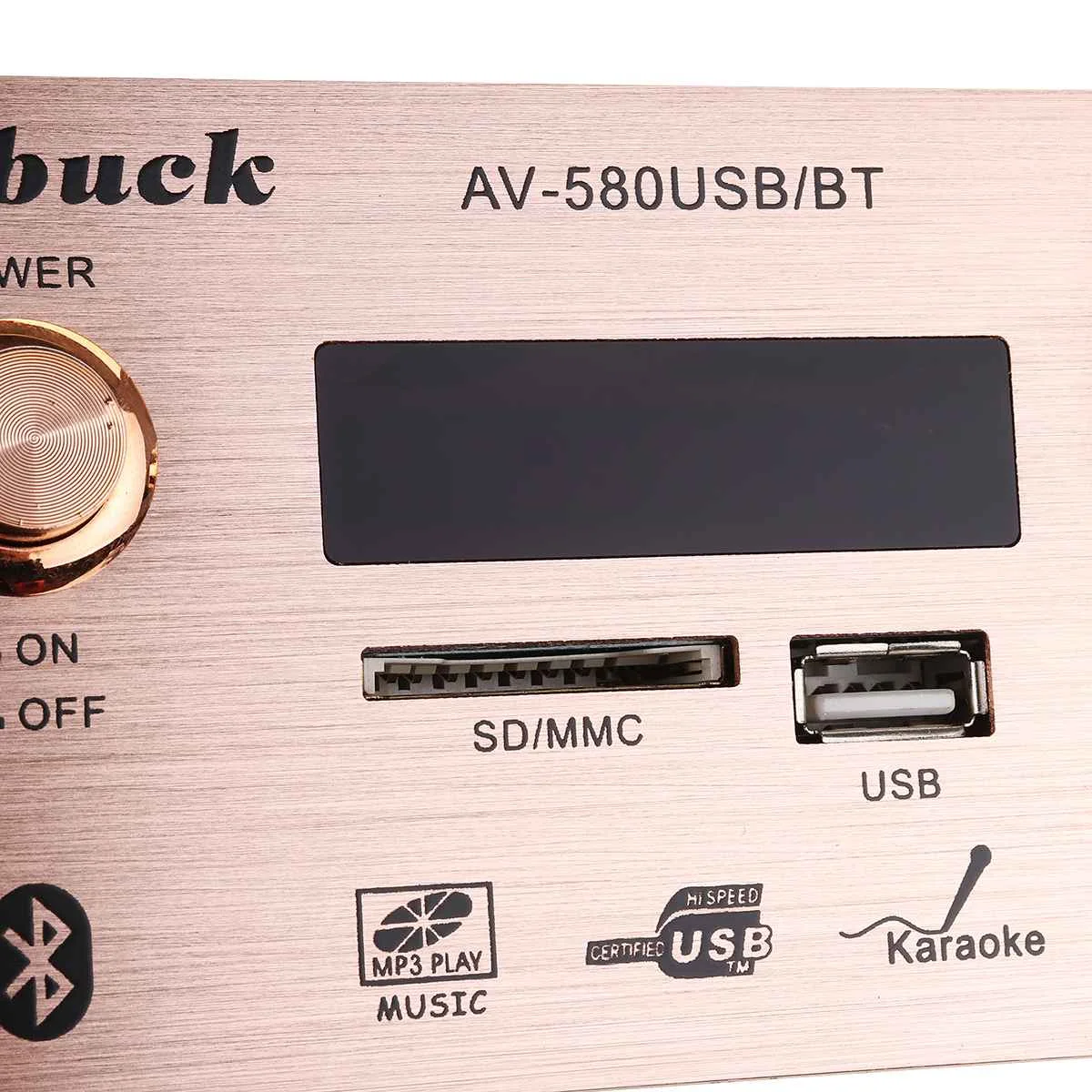 Sunbuck AV-580USB/BT 1200 Вт bluetooth 5CH стерео усилитель поддержка fm-радио USB SD карта звуковой режим аудио Музыка усилитель