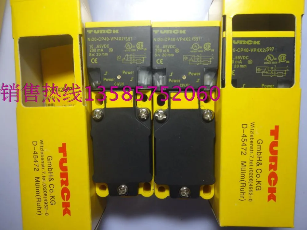 NI20 CP40 VP4X2/S97 Turck Новый Высококачественный Датчик Приближения Гарантия Сроком на