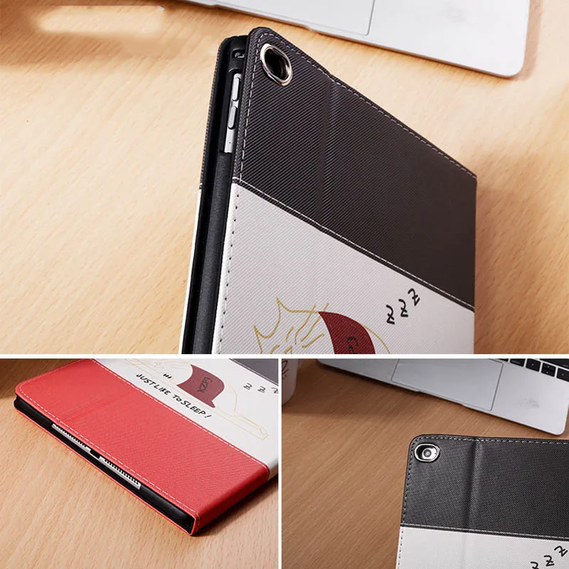 Чехол с рисунком кота для нового iPad Mini 5 Folio Stand Smart Cover Auto Wake Up/Sleep для Apple iPad Mini 5 защитные чехлы