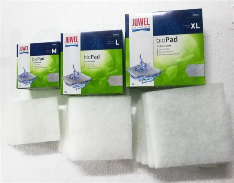 Немецкий Juwel bioPad-Poly Pad белый фильтр для аквариума хлопок кашемир хлопок Bioflow 3,0 6,0 8,0