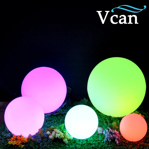 50cm Led Super Bright Nice Christmas Snow with battery lithium Ball VC-B500