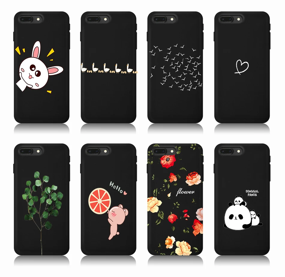 Роскошная мягкая задняя матовая разноцветная чехол для iPhone 5 5S SE 6 6S Plus 7 8 Plus X TPU для Xiaomi RedMi Note 5 Pro 5A Prime Capa