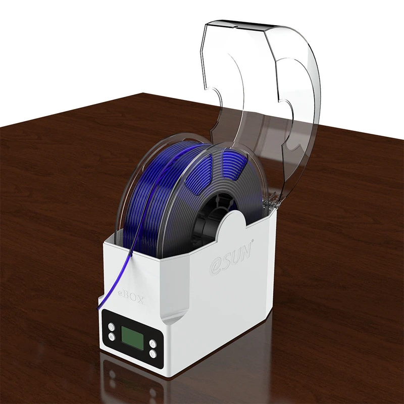 ESUN eBOX 3D печатная коробка накаливания, дегидратная нить, сохраняет нить сухой и измеряет вес нити, коробка для хранения ес