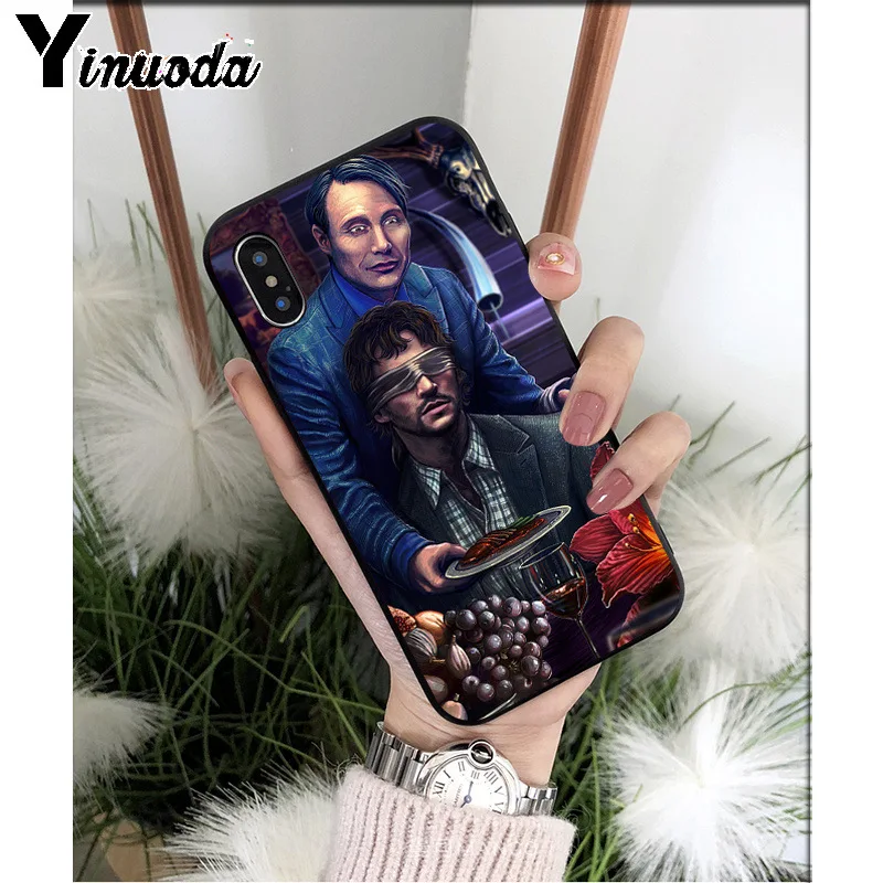 Yinuoda TV Series Ганнибал высококачественный чехол для телефона Apple iPhone 8 7 6 6S Plus X XS MAX 5 5S