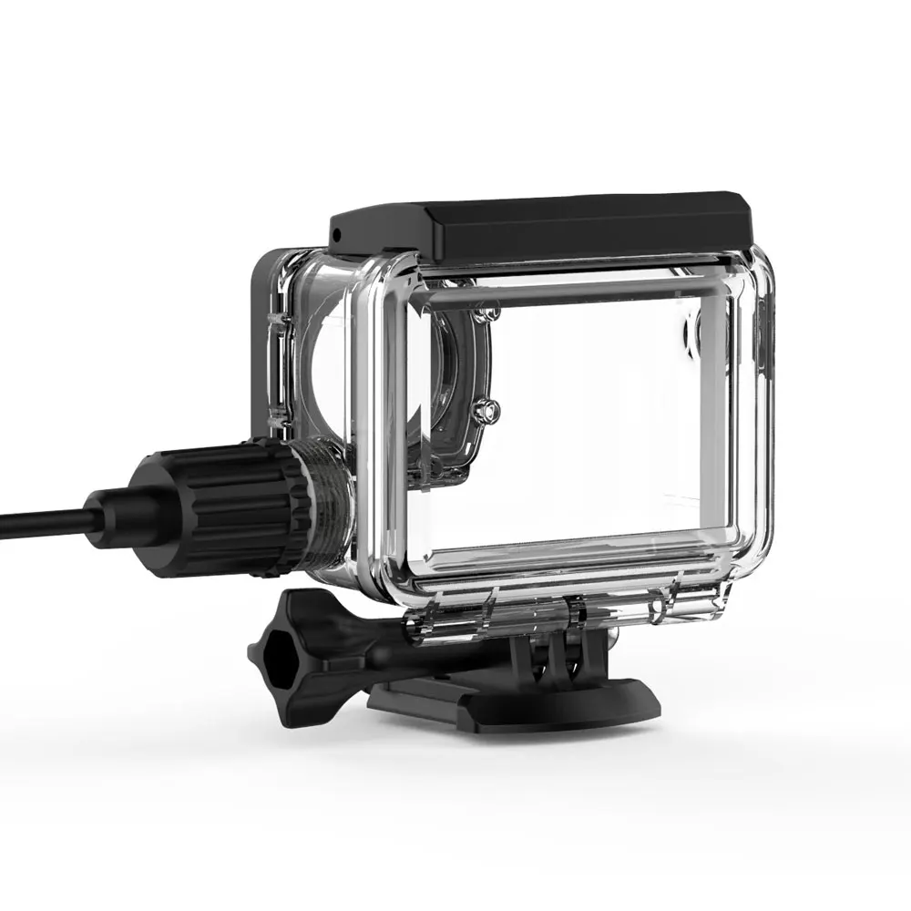 SJCAM SJ8 Pro/SJ8 Plus/SJ8 AIR водонепроницаемый чехол для зарядки кабель для мотоцикла и наружной зарядки с помощью