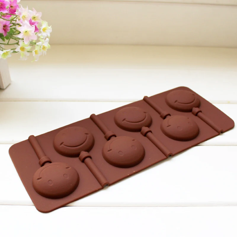Силиконовая 3D форма для шоколада поднос в виде палочки|lollypop mold|chocolate silicone moldbaking mold