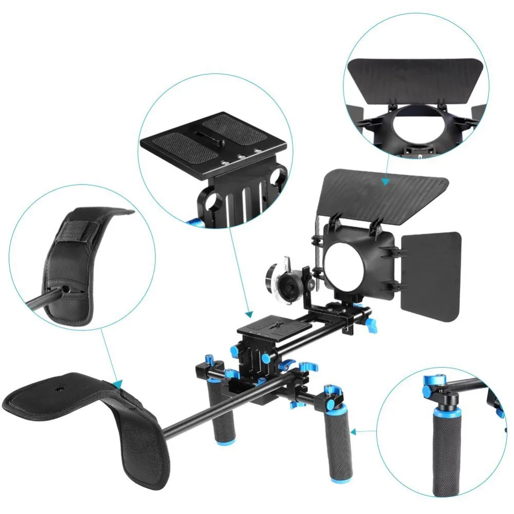 DSLR 5D2 видео установка для цифровой зеркальной фотокамеры плечевое крепление