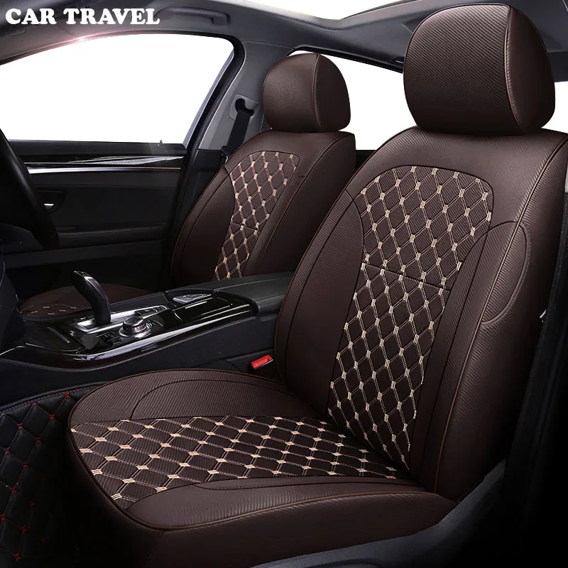 brown Автомобильный дорожный тканевый чехол для сиденья nissan qashqai j10 almera n16 note x-trail t31 patrol y61 teana j31 автомобильный стиль - Название цвета: brown