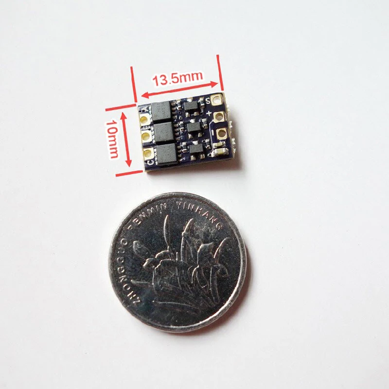 2 шт. мини 1S 3 7 V Lipo 4A бесщеточный ESC электронный регулятор скорости для BLHeli S Micro