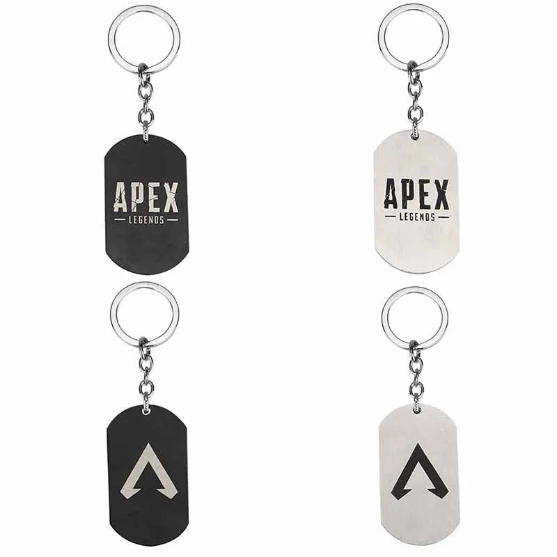 Популярные игровые брелки Apex 2 цвета модные из нержавеющей стали APEX Legends кулон