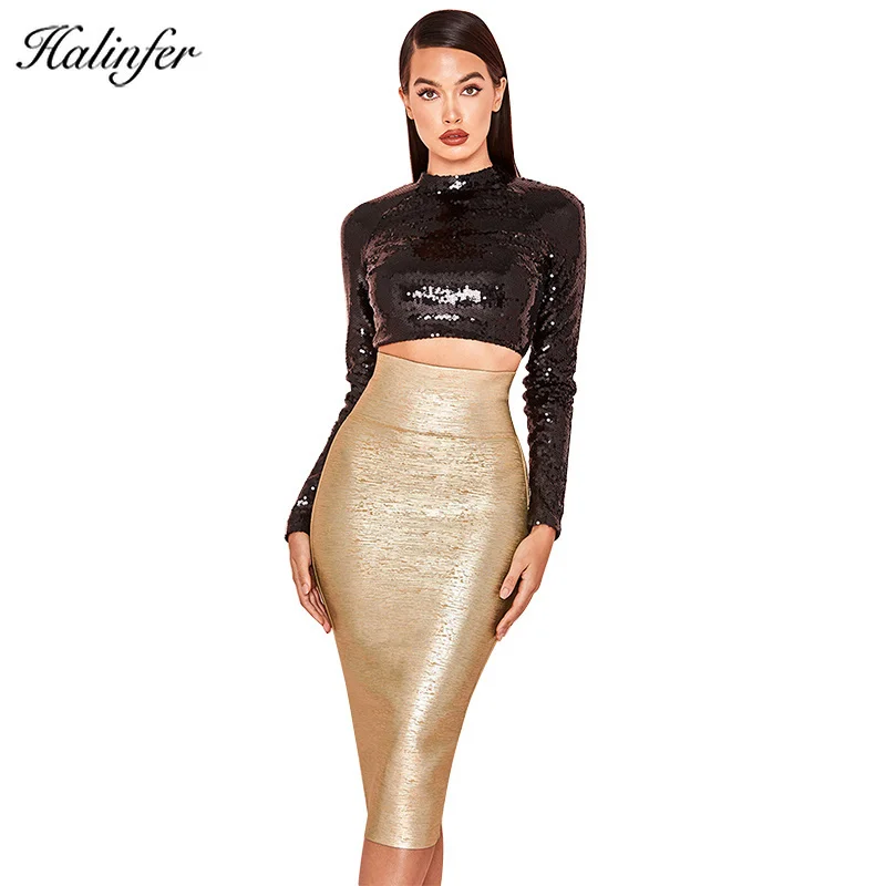 Женское облегающее платье Halinfer элегантное Платье До Колена вечернее