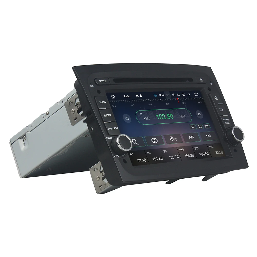 4 ядра Android 7.1.2 2 ГБ Оперативная память 32 Встроенная автомобильный DVD gps Радио