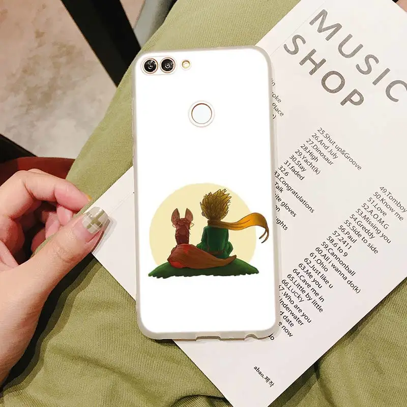 Style 07 Силиконовый чехол для телефона Маленький принц с лисой для huawei P Smart Plus P30 P20 P10 P9 P8 Lite mate 20 10 Pro Lite Nova - Цвет: Style 07
