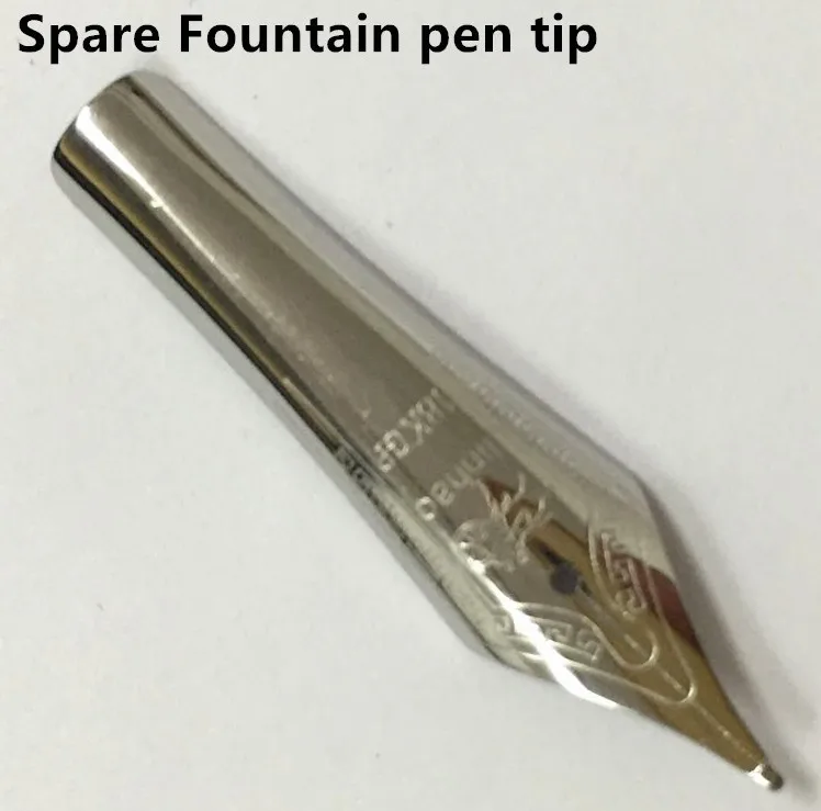 Благородная перьевая ручка JINHAO X750 черного матового цвета с подарочной ручкой, металлическая ручка с чернилами, роскошная перьевая ручка 0,5 мм - Цвет: U