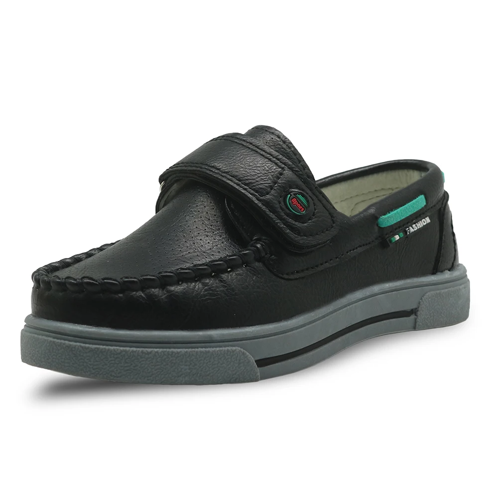 Apakowa/Осенняя детская обувь Лоферы из искусственной кожи для маленьких мальчиков