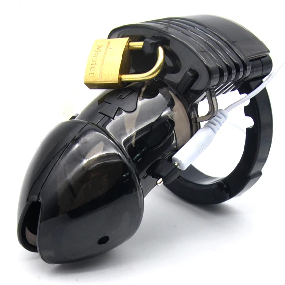 Электрошоковая клетка для пениса электрическая с блокировкой мужские