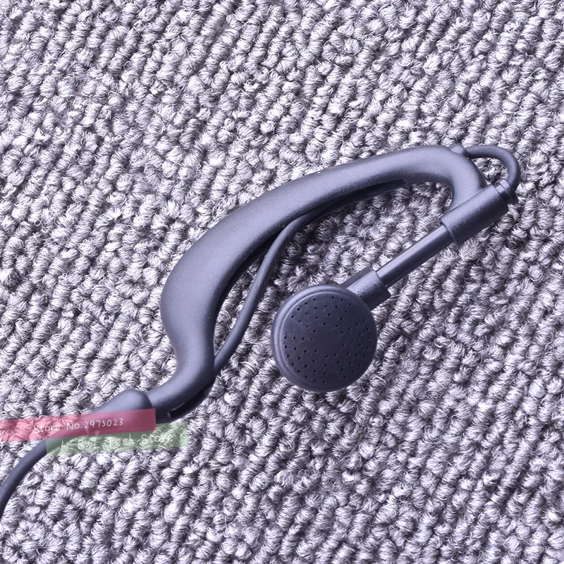 Универсальные черные наушники-вкладыши с 1 штырьком высококачественные