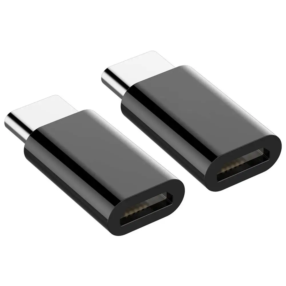2 шт. USB Type-C адаптер Micro Female к 3 0 Type C Штекерный кабель конвертер разъем быстрая
