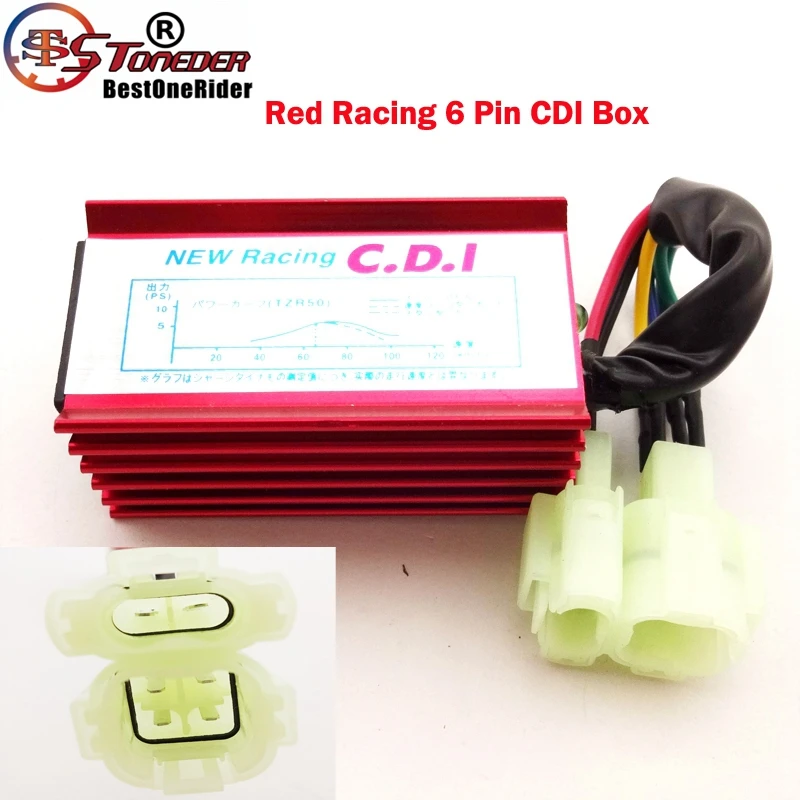 Коробочка зажигания STONEDER CDI для GY6 50 90 110 125 150cc XR50 70 XR80 XR100 CRF50 80 100 мопедов ATV скутеров