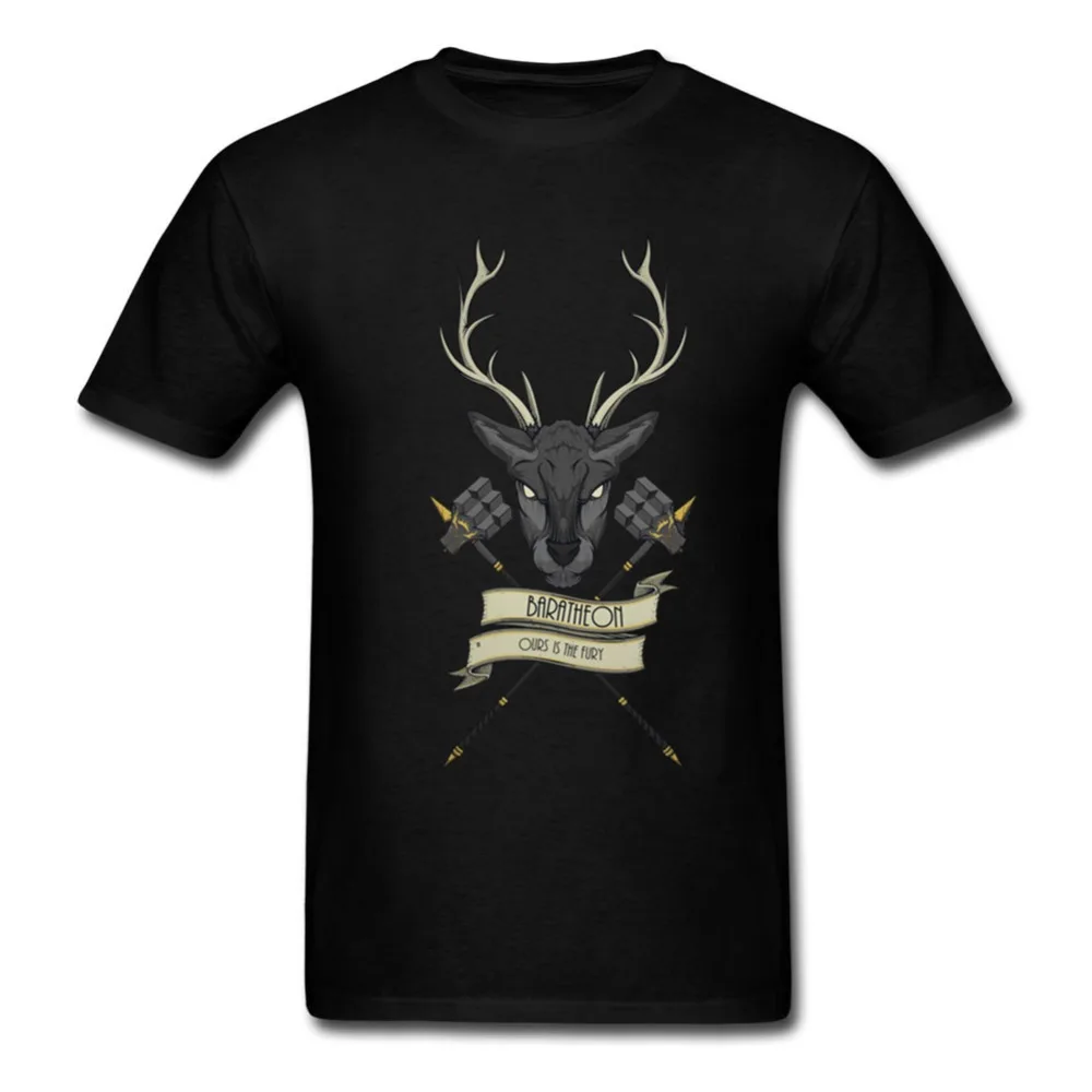 2018 Игра престолов печати зима идет дом Баратеонов Мужская футболка Повседневная