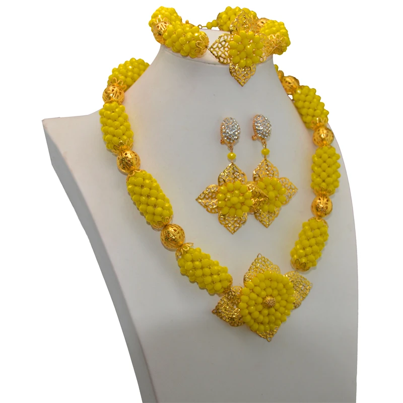 2017 топ изысканный Дубай ювелирный набор роскошный золотой цвет желтая звезда