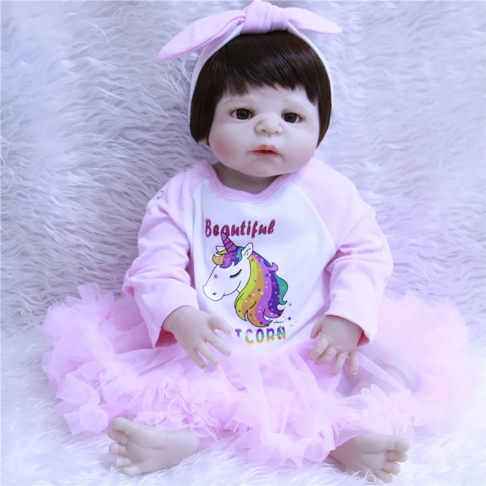 

NPKCOLLECTION бренд reborn baby, распродажа, 22 дюйма, новые силиконовые куклы reborn для всего тела, игрушки для детей, подарок, поддельные Детские куклы дл...
