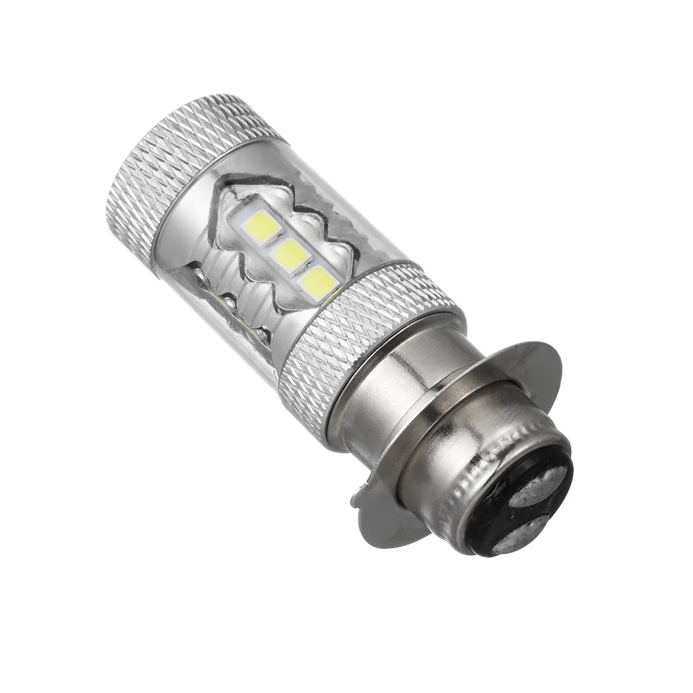 1 шт. H6 80 Вт Светодиодный светильник 12V мотоциклов головной Противотуманные фары
