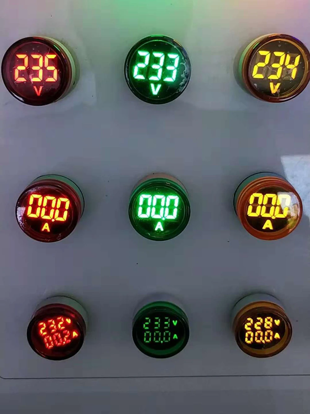 Цифровой вольтметр амперметр 22 мм 12 500 в перем. Тока 0 100 А 20 75 Гц|Измерители