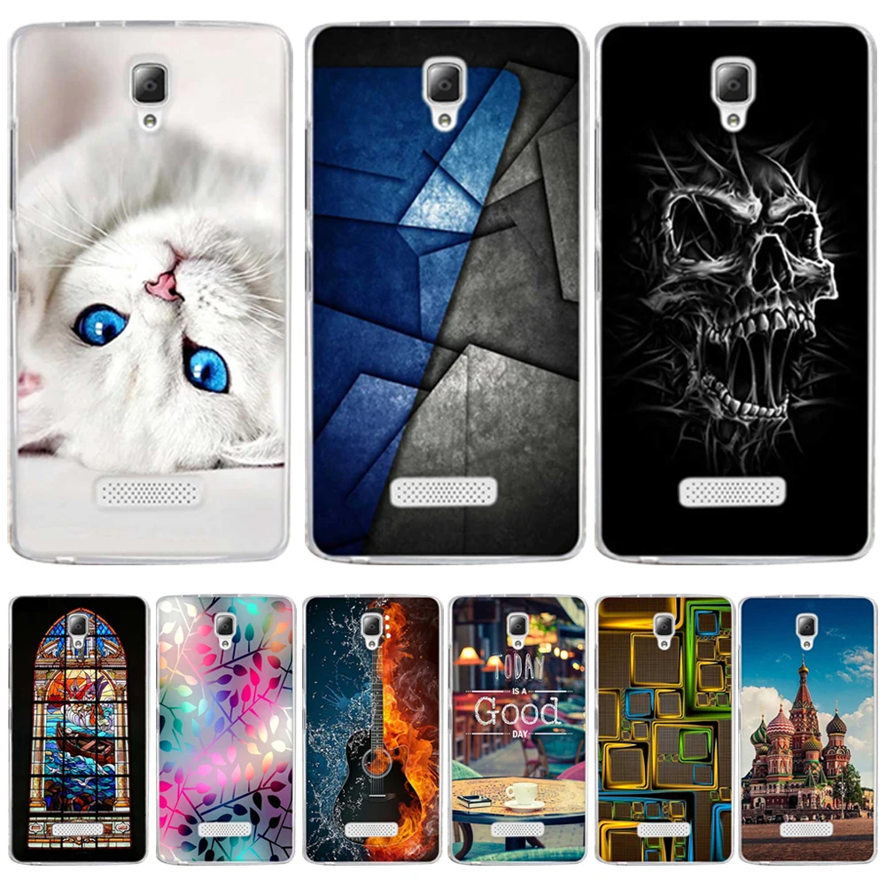 Роскошный чехол накладка для Lenovo A2010 мягкий тонкий из ТПУ с 3D рисунком A 2010
