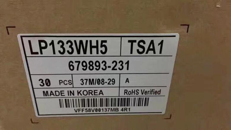 Оригинальный LP133WH5 TSA1 для HP призрак XT Pro13 b000 13T 2100 экран ноутбука 1366*768 13 3&quot|lp133wh5