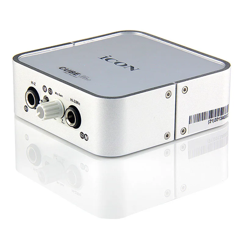 Оригинальное изображение cube мини внешняя звуковая карта аудио интерфейс для