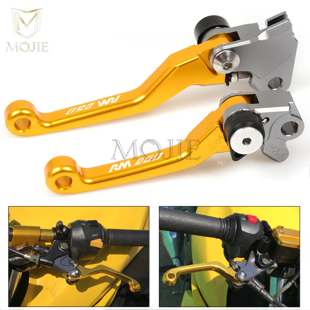 Рычаги сцепления поворотного тормоза с ЧПУ для Suzuki RM RMZ DR DRZ 85 125 250 450 400 S SB XC R SM RM85