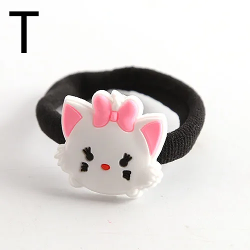 1 шт. новые рисунки из мультфильма ПВХ ЦУМ Микки и Минни Маус Джек нарисованной длинноволосой девочкой, аксессуары для волос, резинки Головные уборы подарки для детей Дети нейлоновые ленты для волос - Цвет: Многоцветный