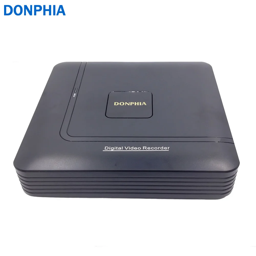 Donphia CCTV видеорегистратор AHD 4ch ONVIF P2P 3 в 1 гибридный/AHD/аналоговый/IP Камера H.264