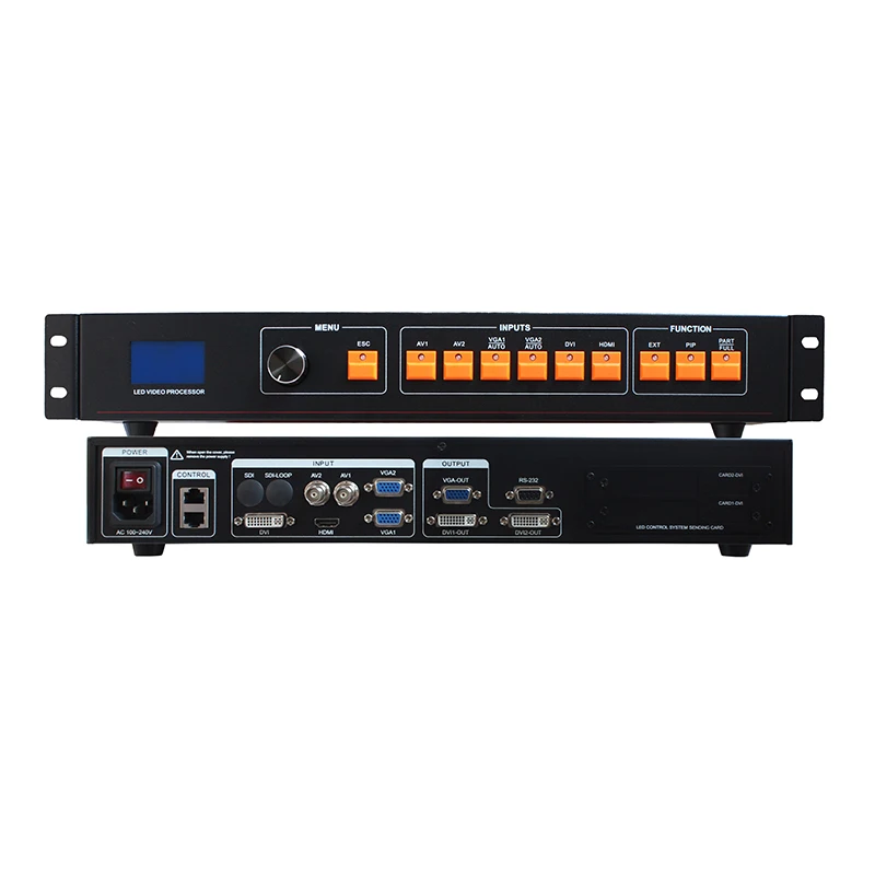 Linsn nova led плата контроллера с hd LVP506 4-канальный цветной четырехъядерный процессор