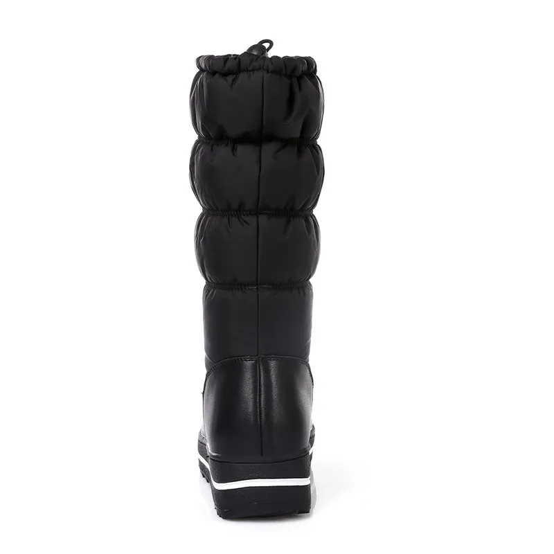 Женские зимние ботинки на танкетке до середины икры|calf boots|mid calf bootsfashion winter boots |