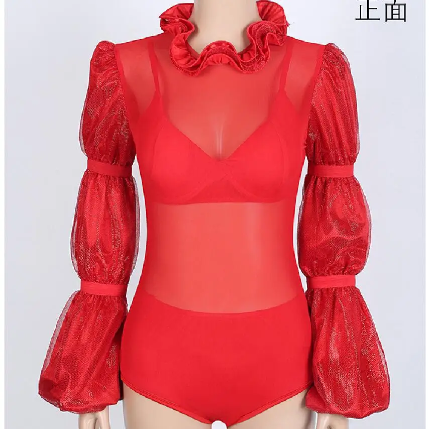 Джаз новый DS джаз танцевальные костюмы Боди Женский хип-хоп сексуальная мода DJ