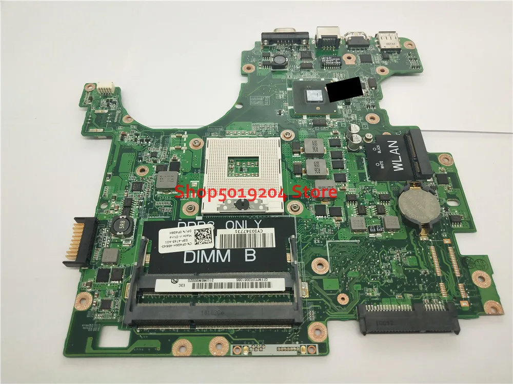 

CN-0F4G6H FOR DELL 1564 LAPTOP MOTHERBOARD 0F4G6H F4G6H DAUM3BMB6E0 MAINBOARD
