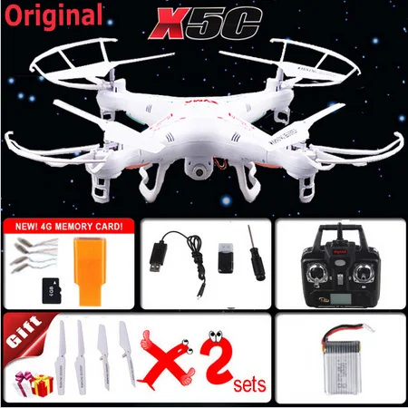 100% оригинал 2 4 г 4CH 6 оси SYMA X5C обновления X5A игрушки RC четыре беспилотных