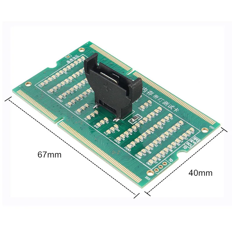 Карта тестер с разъемом для памяти DDR3 светодиодная материнская плата ноутбуков 1