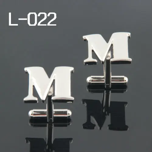 Fashion cufflinks FREE SHIPPING:High Quality Cufflinks For Men FIGURE 2013 Cuff Links LETTER M Wholesales | Украшения и